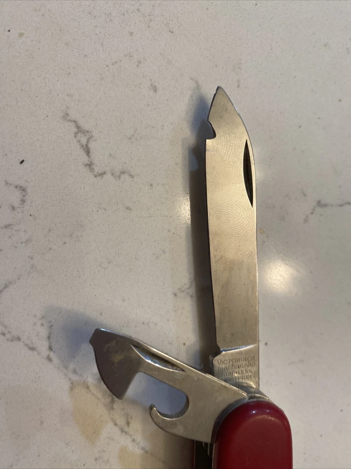 VINTAGE VICTORINOX SWISS ARMY KNIFE Victoria OFFICIER OFFICER SUISSE ROSTFREI - Image 2 of 4