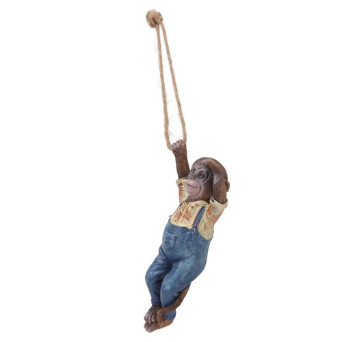 Garden Monkey Statues Cute Simulation Resin Hanging Monkey Garden Ornament Fo - Picture 11 of 22