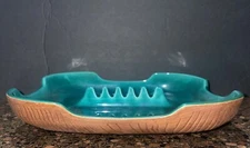 Vintage! MCM Sequoia Ware Green Ashtray