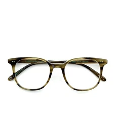 Garrett Leight GLCO Unisex Carrol Color Bio Army Tortoise Eyeglasses New 
