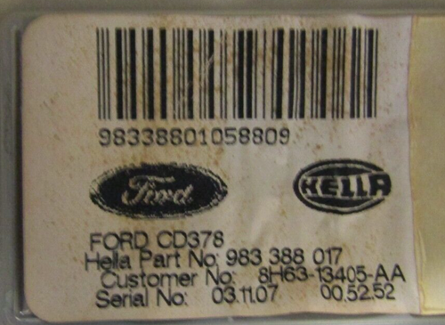 2006 2007 2008 2009 LINCOLN ZEPHYR MKZ LEFT DRIVER TRUNK LIGHT - Picture 3 of 5