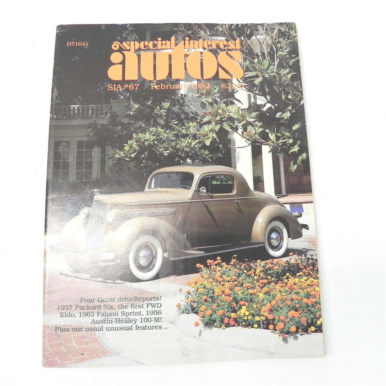 Vintage February 1982 Special Interest Autos Sia #67 Classic Car Magazine
