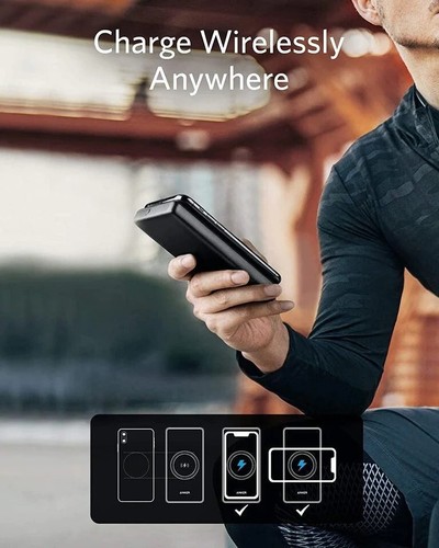 Anker PowerCore III 10000mAh 10k Chargeur Rapide Portable Power Bank Sans Fil 533 - Photo 3 sur 6