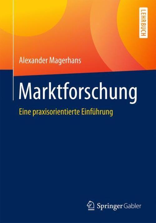 Thumbnail - Alexander Magerhans | Marktforschung | Taschenbuch | Deutsch (2016) |