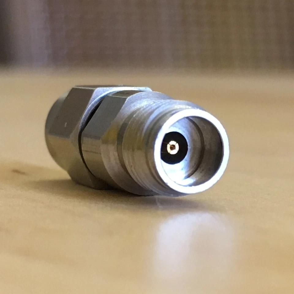 Echoic 3.5mm Male - 2.4mm Female Coaxial Adapter Connector 26.5GHz RF Microwave - Image 2 of 4