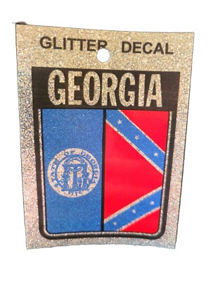 Lot of 120 Georgia Glitter Decals Stickers .25 Cents Each - Free ...