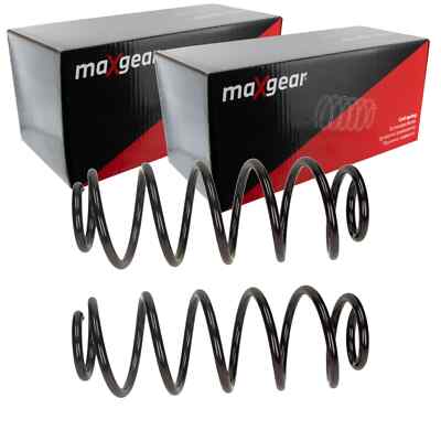 2X MAXGEAR FAHRWERKSFEDERN SATZ HINTEN PASSEND FÜR FIAT STILO LINKS+RECHTS |