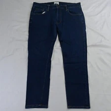 Mutual Weave 36 x 29 The Slim Dark Wash Flex Denim Jeans