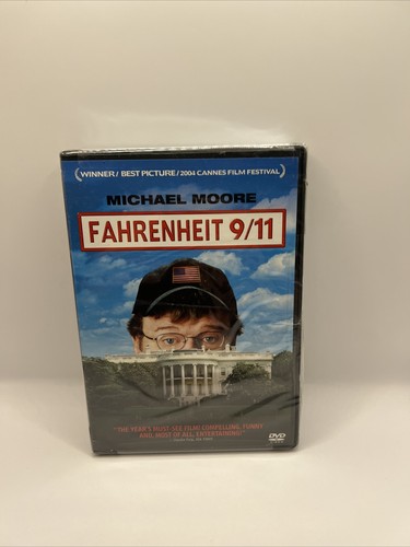 Fahrenheit 9/11 (DVD, 2004) Michael Moore Lion Gate Films Best Picture ...