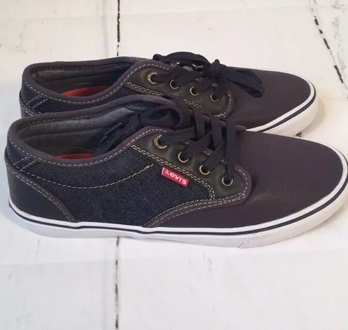 Levis Denim Mens Comfort Shoes Dark 