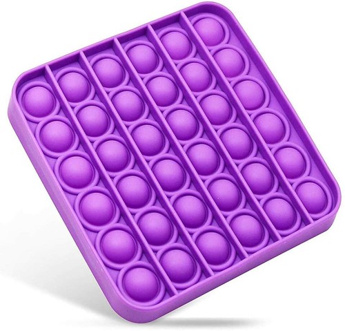 Push Pop Silicone Sensory Fidget Toy Office Anxiety Stress Relief Bubble Game - Picture 10 of 13