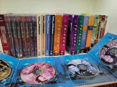 DVD Box Set Lot (25 Box Sets) Friends, Curb You're Enthusiasm, And