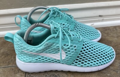 Nike Roshe Run One Womens Size 7.5, Size(6Y) Running Shoes Turquoise Green