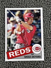 2020 Topps ~ Shogo Akiyama~ 1985 35th Anniversary Throw Back Rookie 85TB-4 Reds
