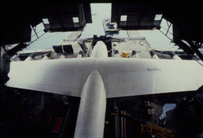 Hughes H 4 Hercules known as the spruce Goose emerges from its ori - Old Photo 5