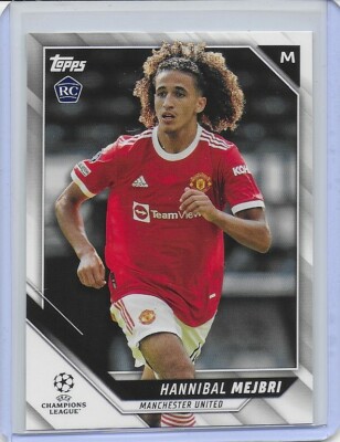 ハンニバル メイブリ Topps UCL RC パラレル PSA 10 2021-22 Topps UCL Collection - Hannibal Mejbri #53 (RC) for
