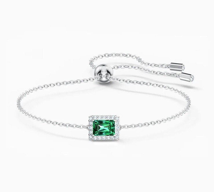 Genuine Swarovski Rectangular Angelic Bracelet, R… - image 1