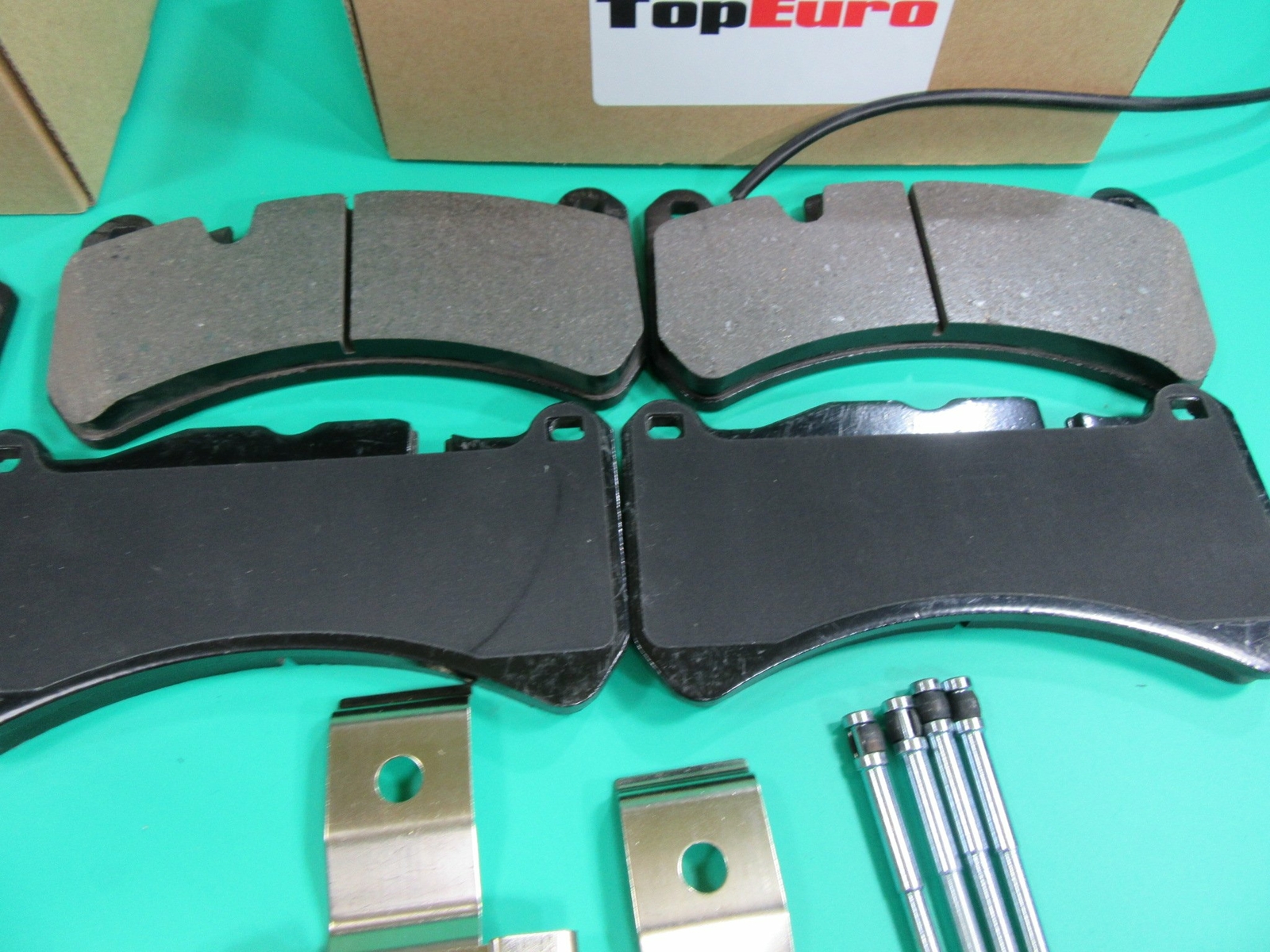 Maserati Ghibli front and rear brake pads for drilled rotors