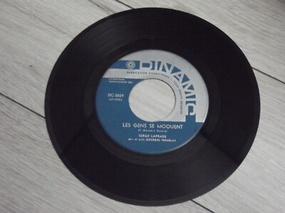 Serge Laprade Les Gens se Moquent / Tout le Long du Chemin Vinyl 7'' 45 RPM