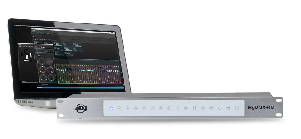 American DJ MYDMX-RM Rackmount DMX Lighting Control Device w/Software For Mac+PC - Image 2 of 3