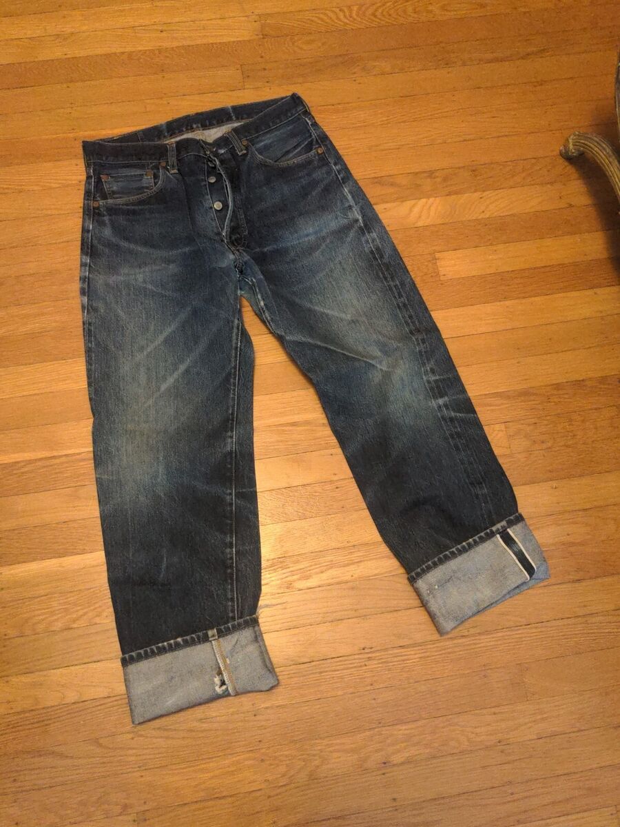 555 VALENCIA ST LEVI LVC 501XX VTG 1955 BIG E RED LINE 555 VALENCIA ST LEVI LVC 501XX VTG 1955 BIG E RED LINE