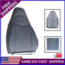 For 2003-2014 Chevy Express Driver Or Passenger Side Lean Back Seat Cover Gray
