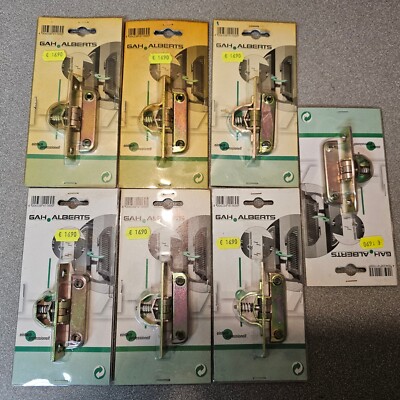 Rollschnapper 7 Stück Platte Stahl roh verzinkt für Pendeltore Gah. Alberts Neu