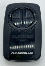 Chamberlain KLIK5U MC Clicker 2-Button Garage Door Gate Opener Remote - Black