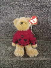 TY Attic Treasure - BEARKHARDT the Bear - MWMTs Stuffed Plush Toy