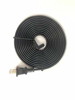 [UL Listed] OMNIHIL 90 Degree  10FT AC Power Cord for Yamaha YAS-209 Sound Bar