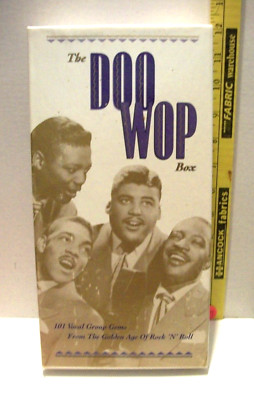 The Doo Wop Box - 4 CD Box Set by Rhino Music, 101 Vocal Groups ...