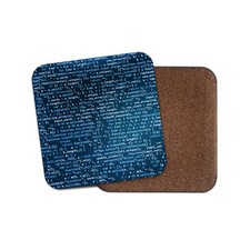Computer Coding Drinks Coaster - Gamer IT Gaming Fun Cool Boys Geek Gift #8485