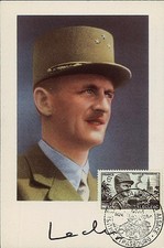 W2-FR815-A3 : 1948 - CM Leclerc 'Musée de la Poste' Strasbourg
