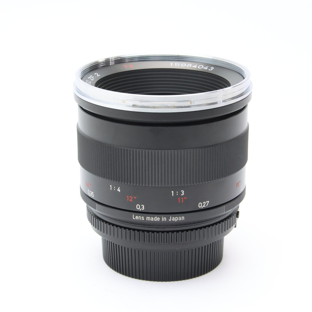Carl Zeiss Makro-Planar T* 50mm F/2 ZF.2 (for Nikon F mount) #334