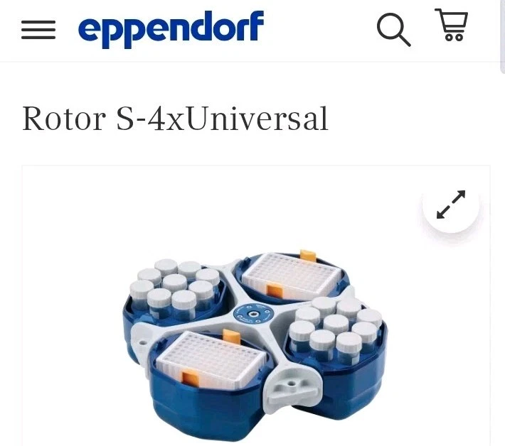 Eppendorf S-4x Adaptadores Universales F/5/15 ml Tubos y Placas * 5910752008* Foto 2 de 2