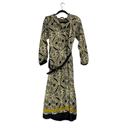 Zara Womens Belted Printed Midi Dress L Multicolor Geometric Satin 3897/055 NWOT | eBay Zara Womens Belted Printed Midi Dress L Multicolor Geometric Satin 3897/055 NWOT | eBay