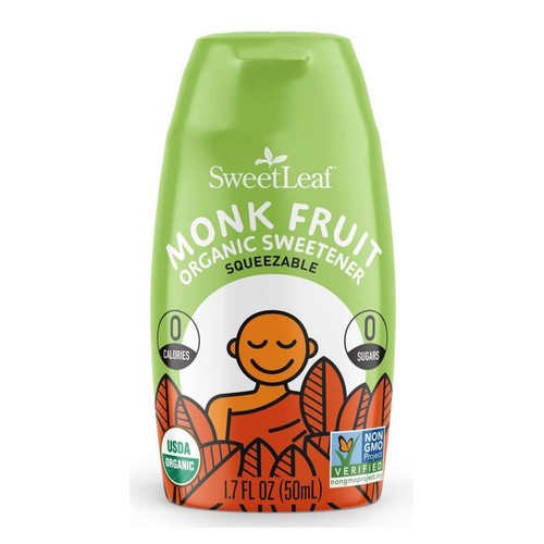 Organic Monk Fruit Sweetener Squeezable Unflavored 1.7 - 第 1/1 張圖片