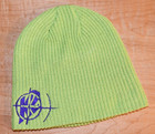 Vintage K2 Beanie PUBLIC ENEMY ski HAT Snowboard Toque GREEN Original Purple