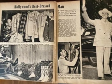 Gene Autry, Three Page Vintage Clipping, aa