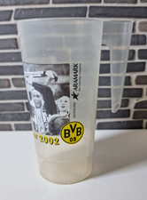BVB 09 Borussia Dortmund Stadionbecher Bierbecher Cup Meister 2002 Supercup