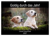 "Calendar 2027 · US Version · Golden Through The Year! (Wall Calendar 2027 17\" ×"