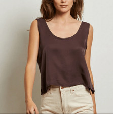 Eileen Fisher Silk Camisole  Large in Brown