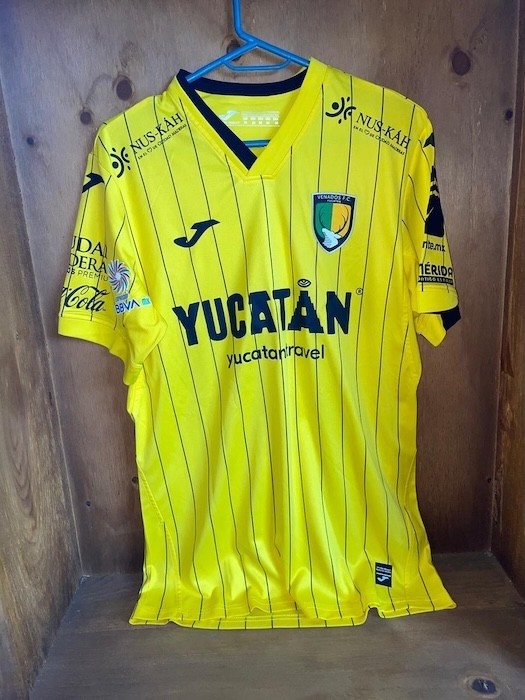 VENADOS JERSEY MATCH WORN LIGA ASCENSO MX AWAY MEDIUM SIZE SOCCER MEXICO