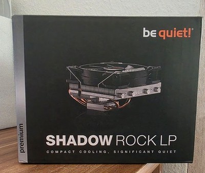 Be Quiet Shadow Rock LP Lüfter und Kühler CPU Kühler AMD INTEL 120mm