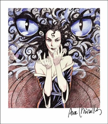 EVA MEDUSA GESAMTAUSGABE VZA TT HC lim 99 Ex + signed Artprint ANA MIRALES Djinn