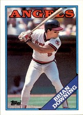 1988 Topps #331 Brian Downing California Angels