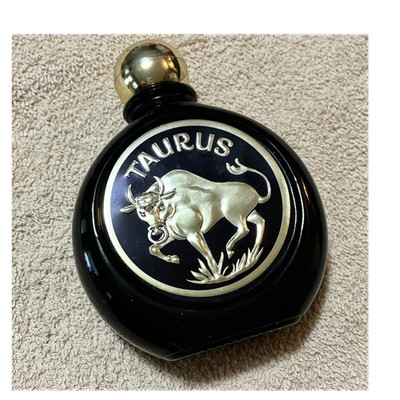 VTG Taurus Zodiac Astrology Sign Avon Decorative Bottle WhimsyGoth Celestial