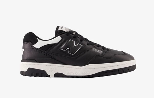 New Balance 550 BB550SV1 Black White Size 10.5 New in Box