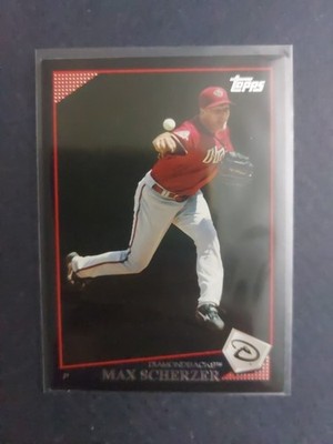 2009 Topps Wal-Mart Black Max Scherzer #224 2nd Yr