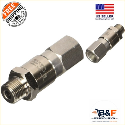 #ad Rotating Stainless Steel Pressure Washer Swivel 3 8in. NPT M 250°F Resistance $85.04